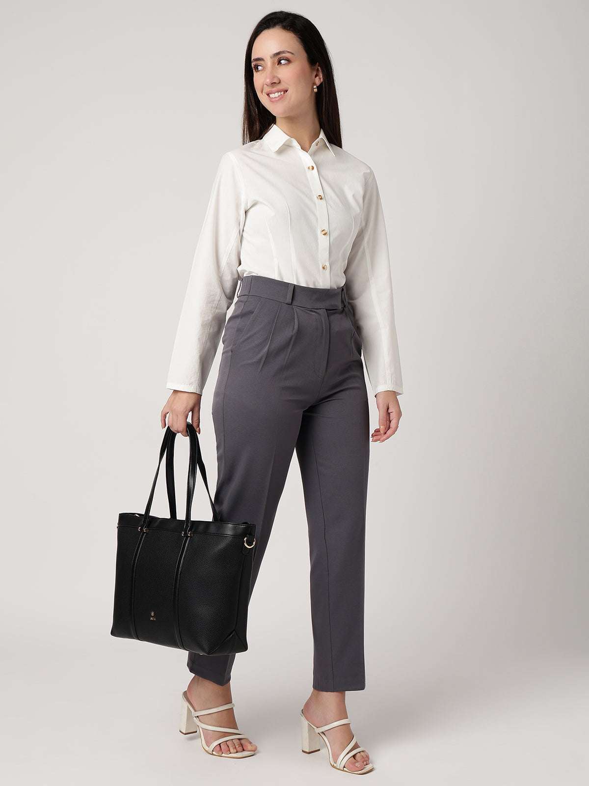 Tailored Poplin White Shirt
