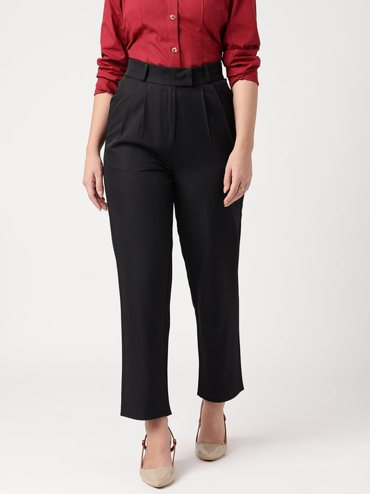 Everyday Classic Black Trousers