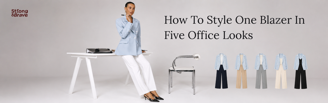 How to Style One Blazer in 5 Office Looks