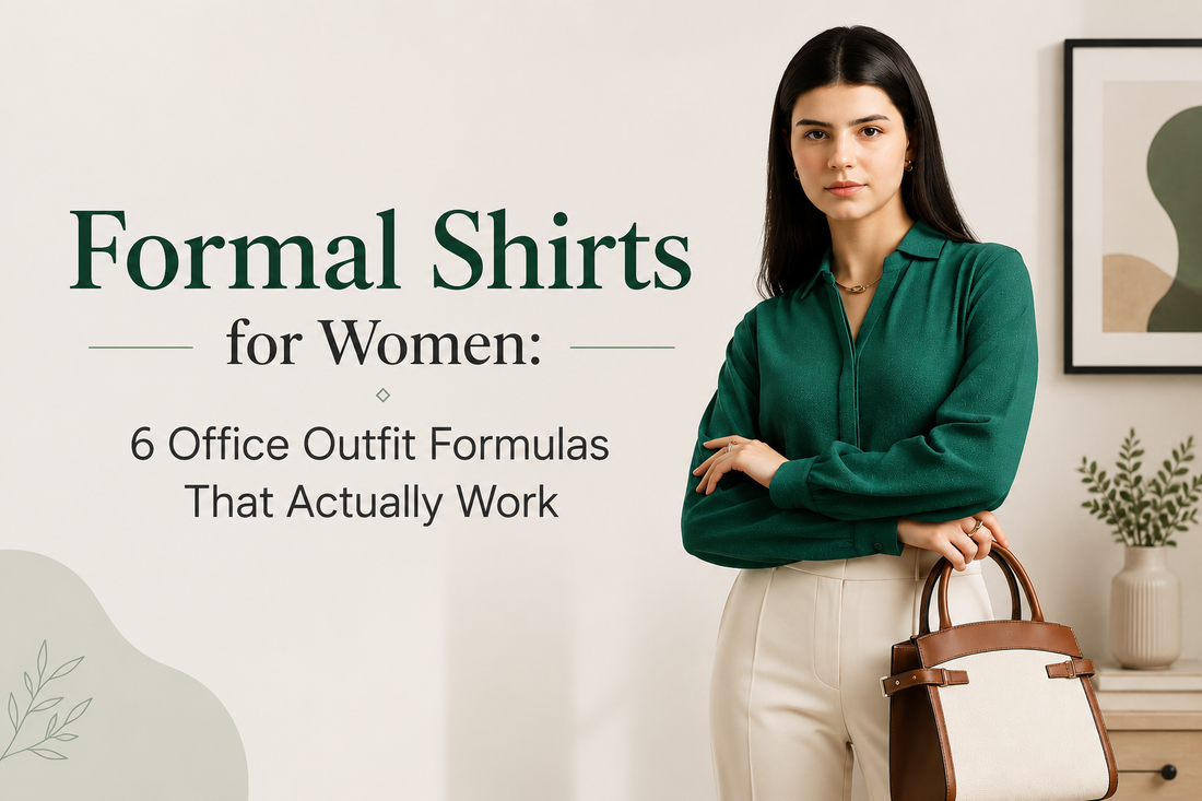 Formal Shirts for Women: 6 Office Outfit Formulas That Actually Work
