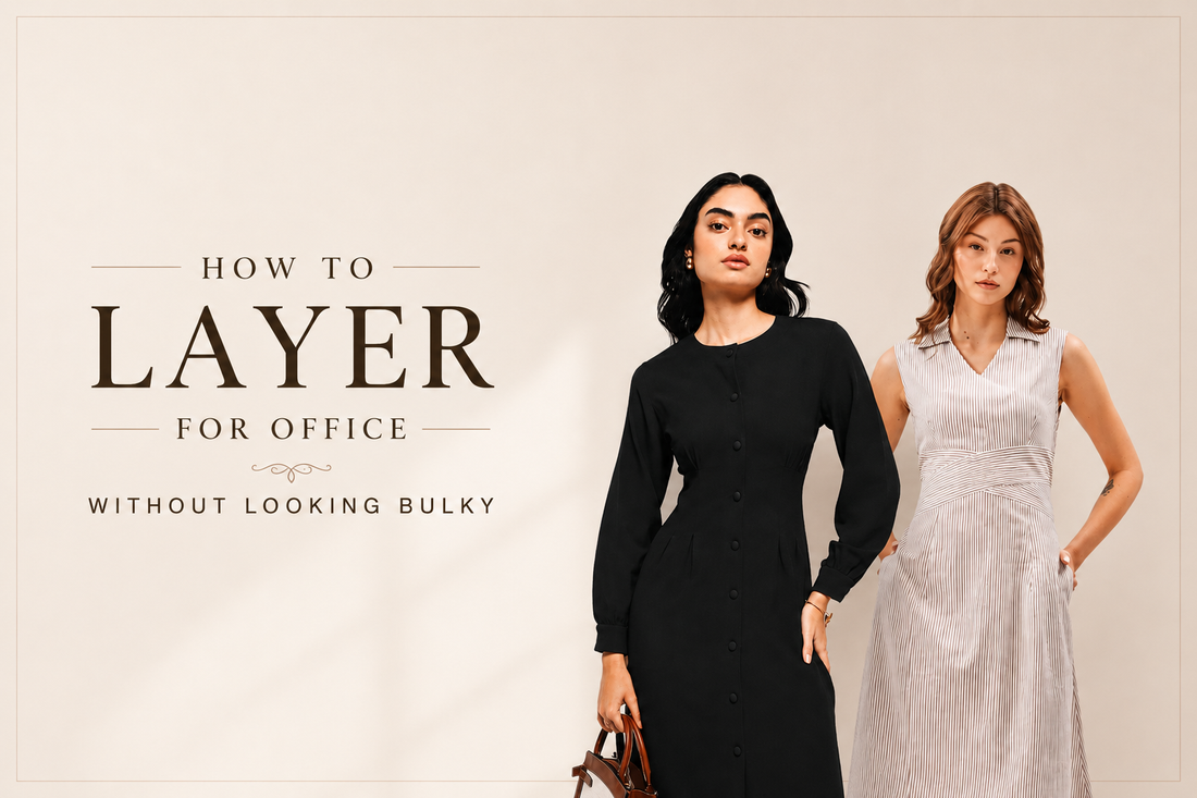 How to Layer for Office Without Looking Bulky