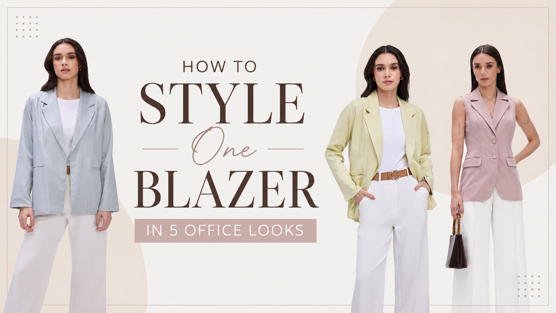 How to Style One Blazer in 5 Office Looks