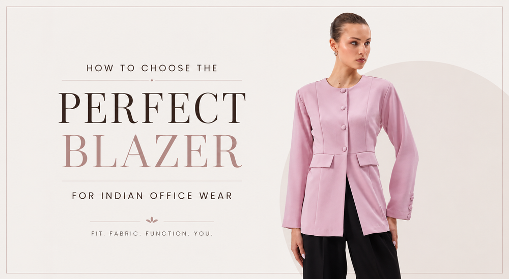 How to Choose the Perfect Blazer for Indian Office Wear