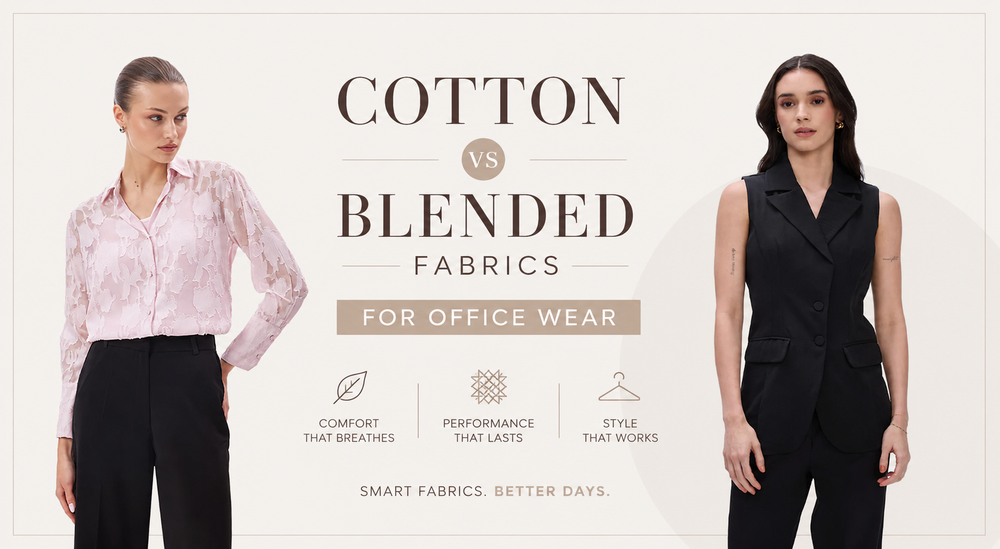 Cotton vs Blended Fabrics for Office Wear