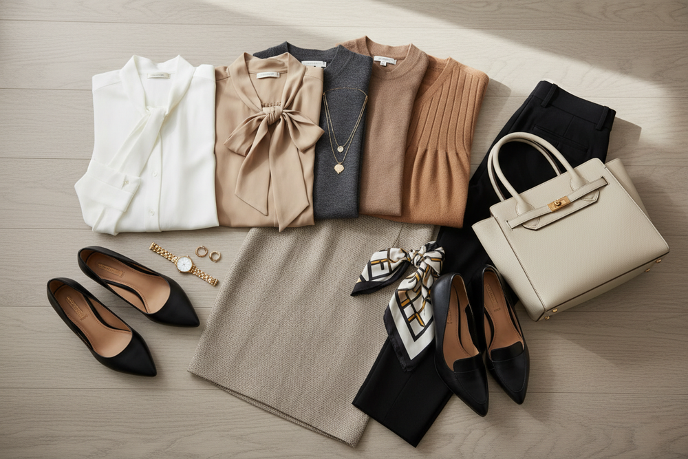 How to Style Neutral Colors at Work