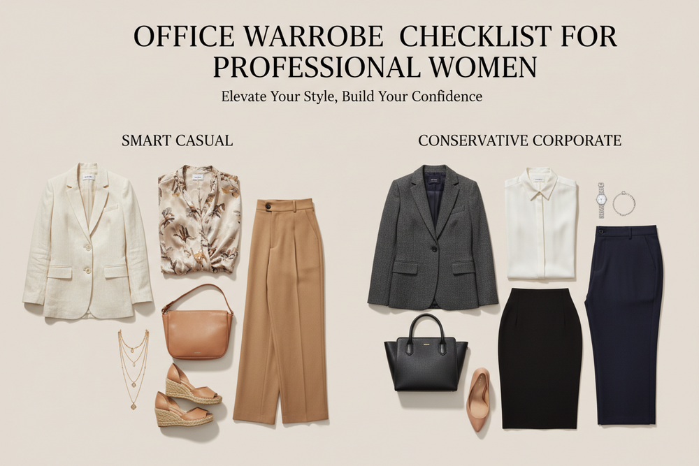 Office Wardrobe Checklist for Professionals