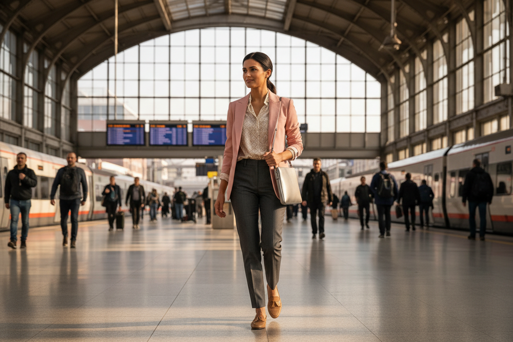Office Wear for Long Commutes & Travel Days