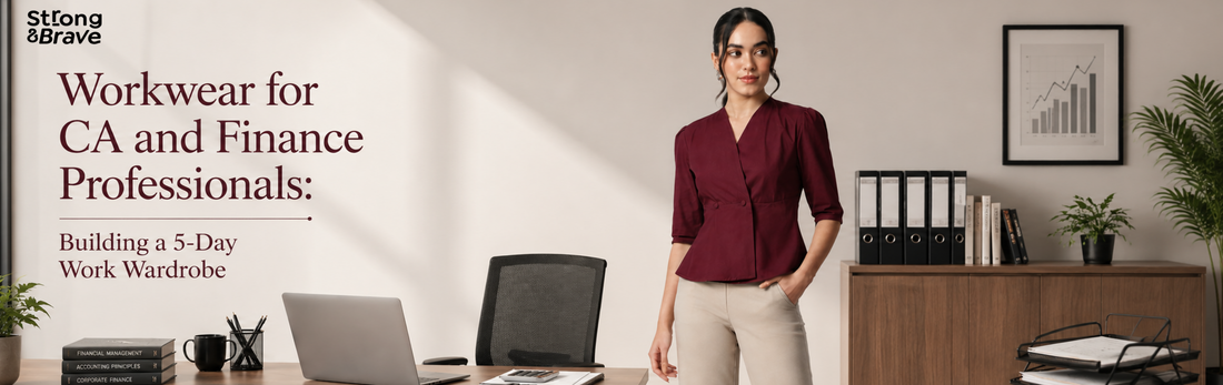 Workwear for CA and Finance Professionals: Building a 5-Day Work Wardrobe