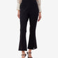 Flared Trousers with Front Slit