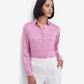 Pink Side Knot Detail Styling Shirt