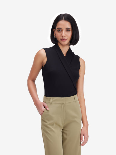Black Sleeveless Top