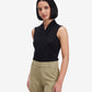 Black Sleeveless Top