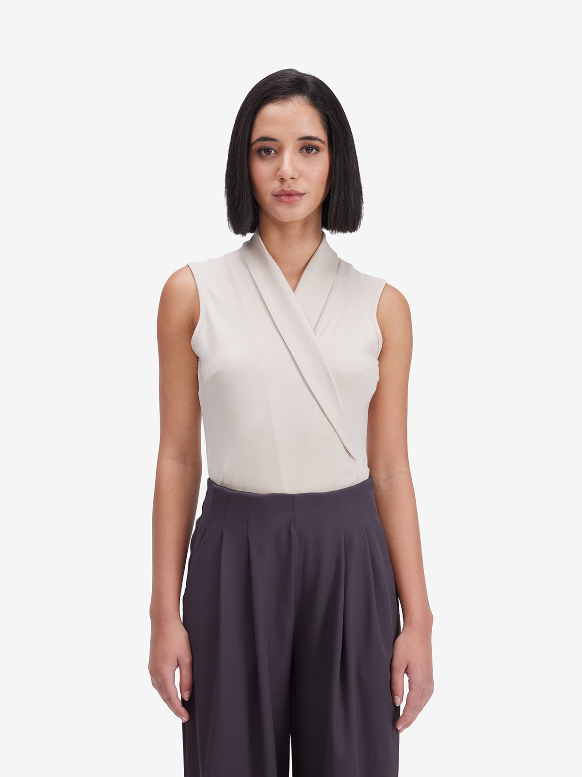 Ivory Sleeveless Top