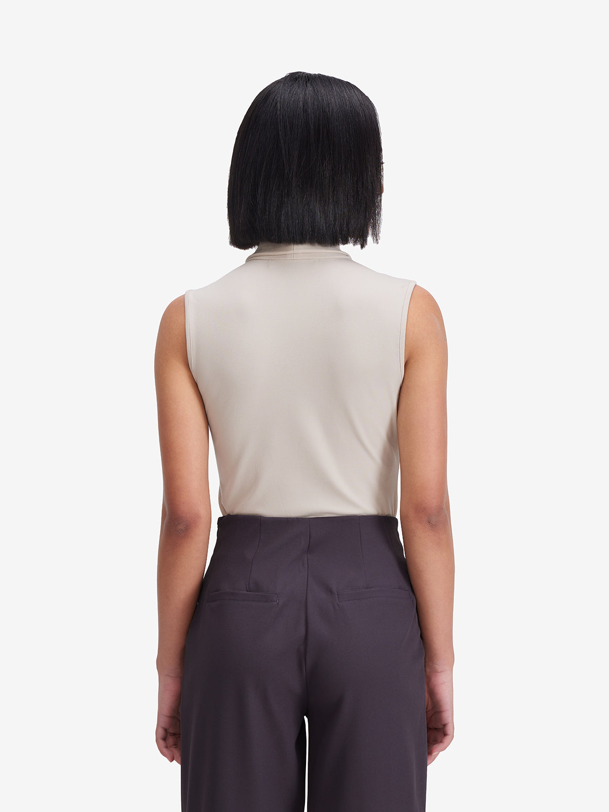 Ivory Sleeveless Top