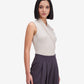 Ivory Sleeveless Top