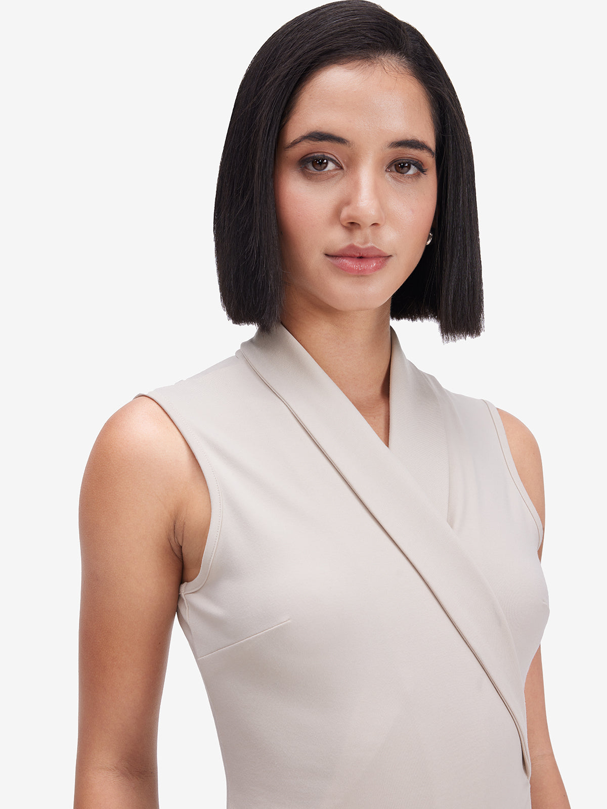 Ivory Sleeveless Top