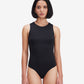 Black Sleeveless Bodysuit