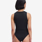 Black Sleeveless Bodysuit