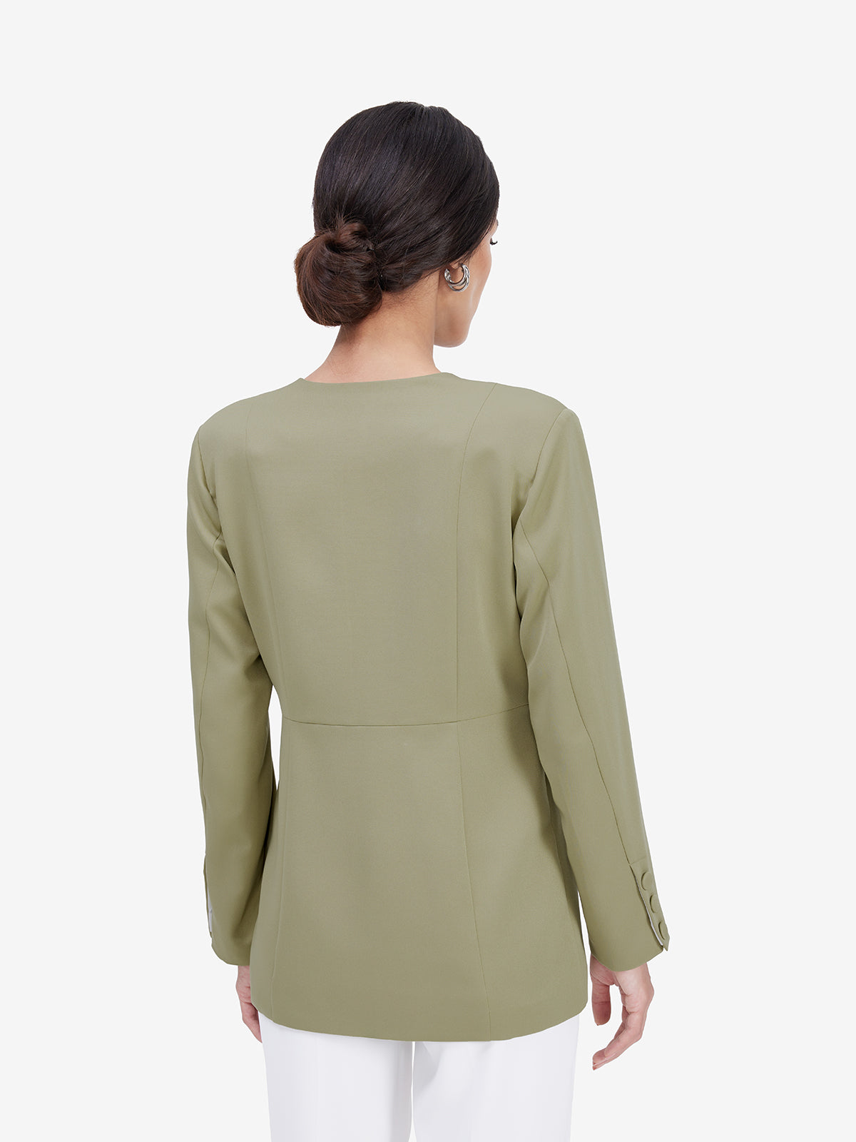 Green Tailored Blazer