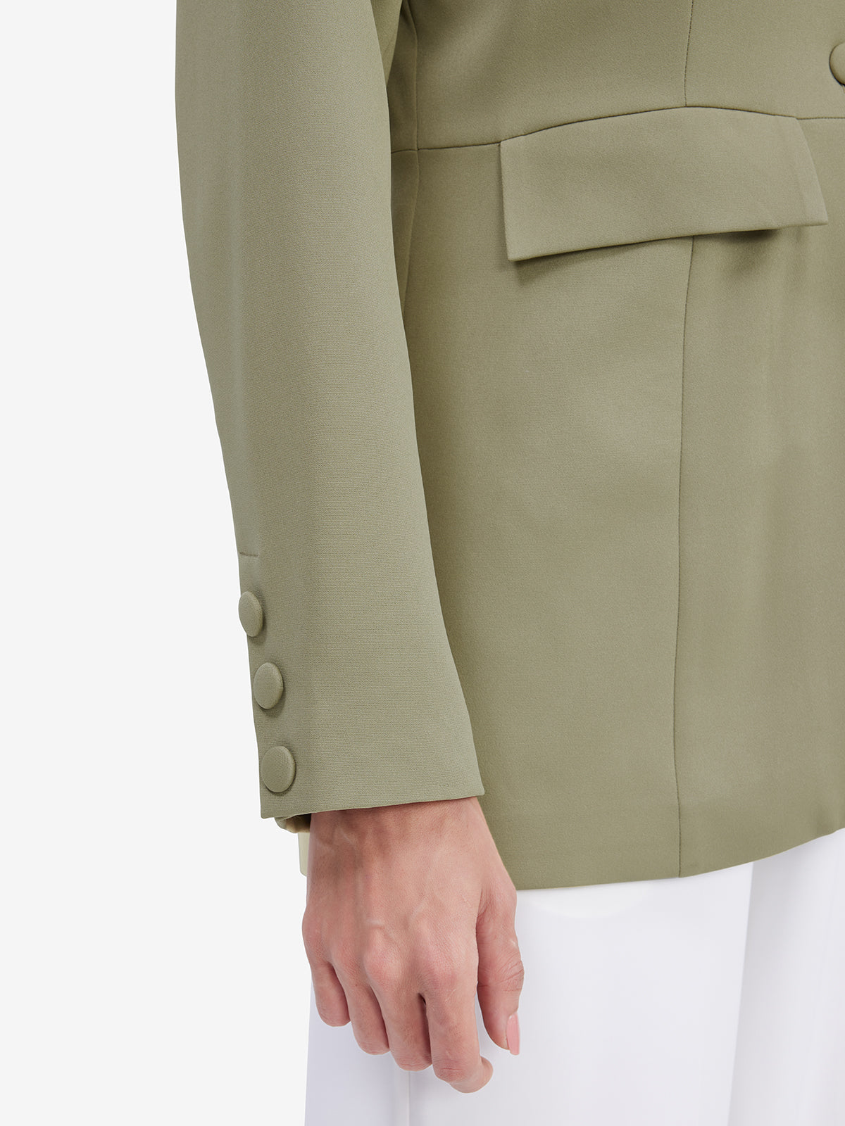 Green Tailored Blazer
