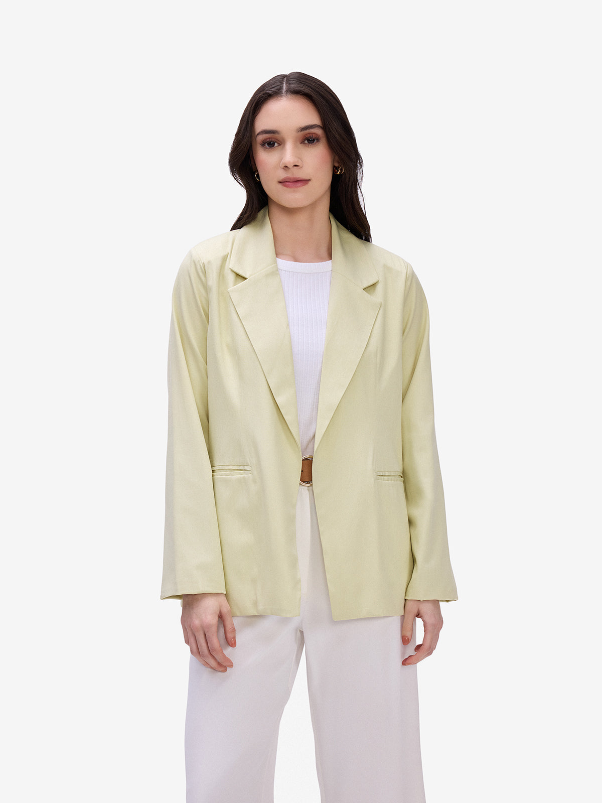 Yellow Summer Tailored Blazer