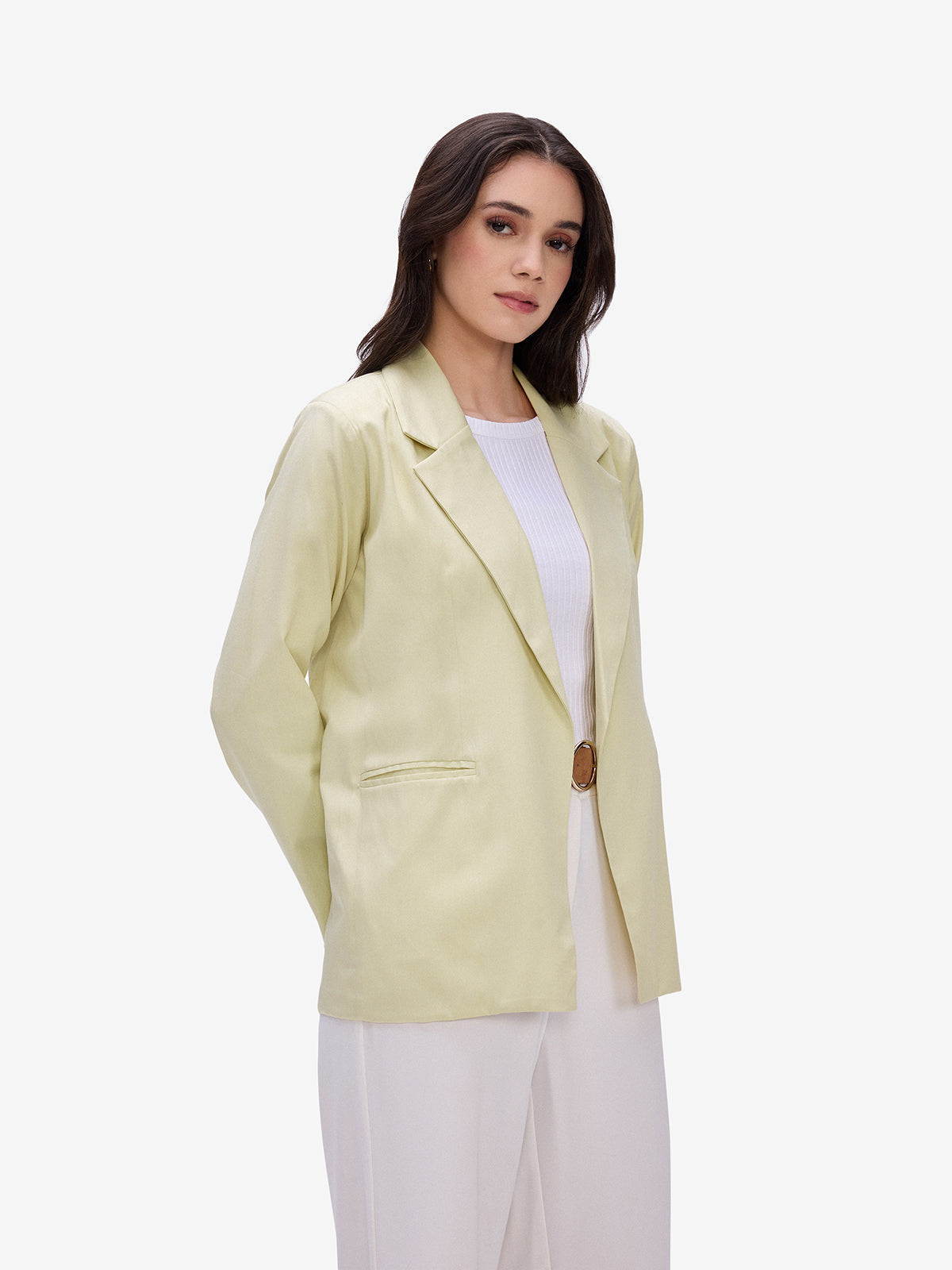 Yellow Summer Tailored Blazer