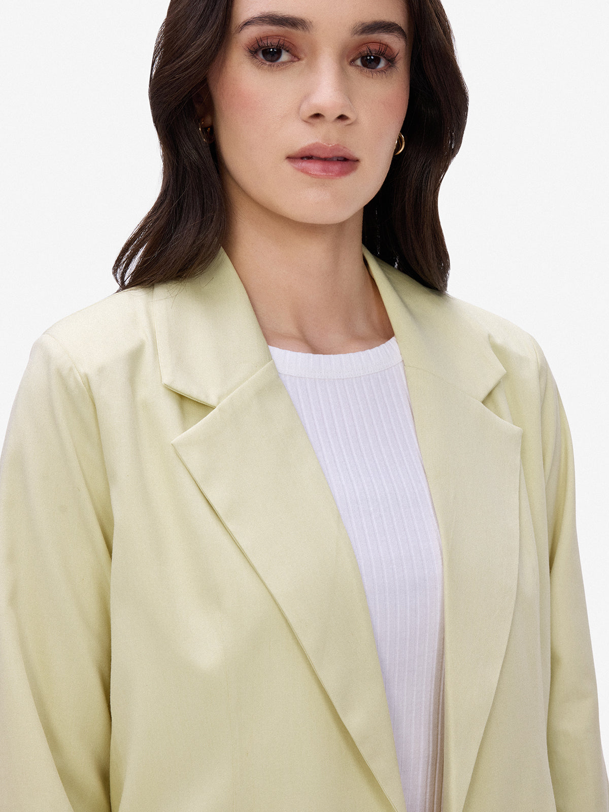 Yellow Summer Tailored Blazer