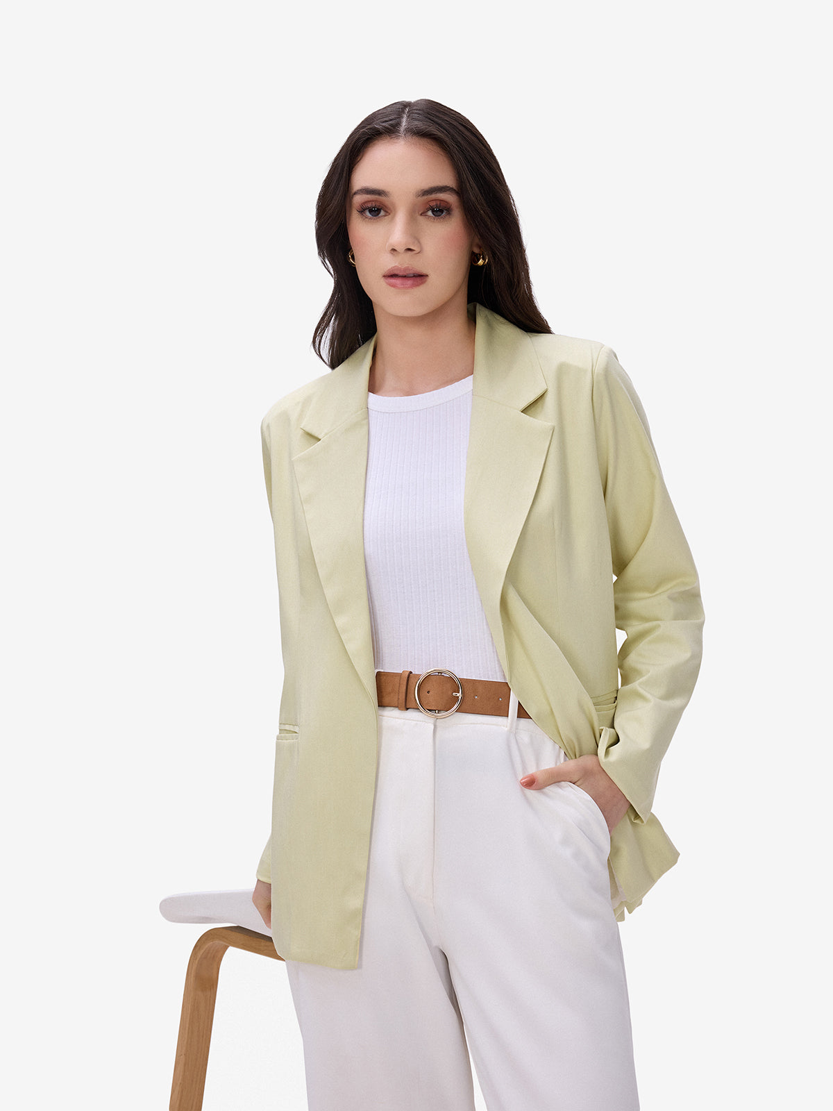 Yellow Summer Tailored Blazer