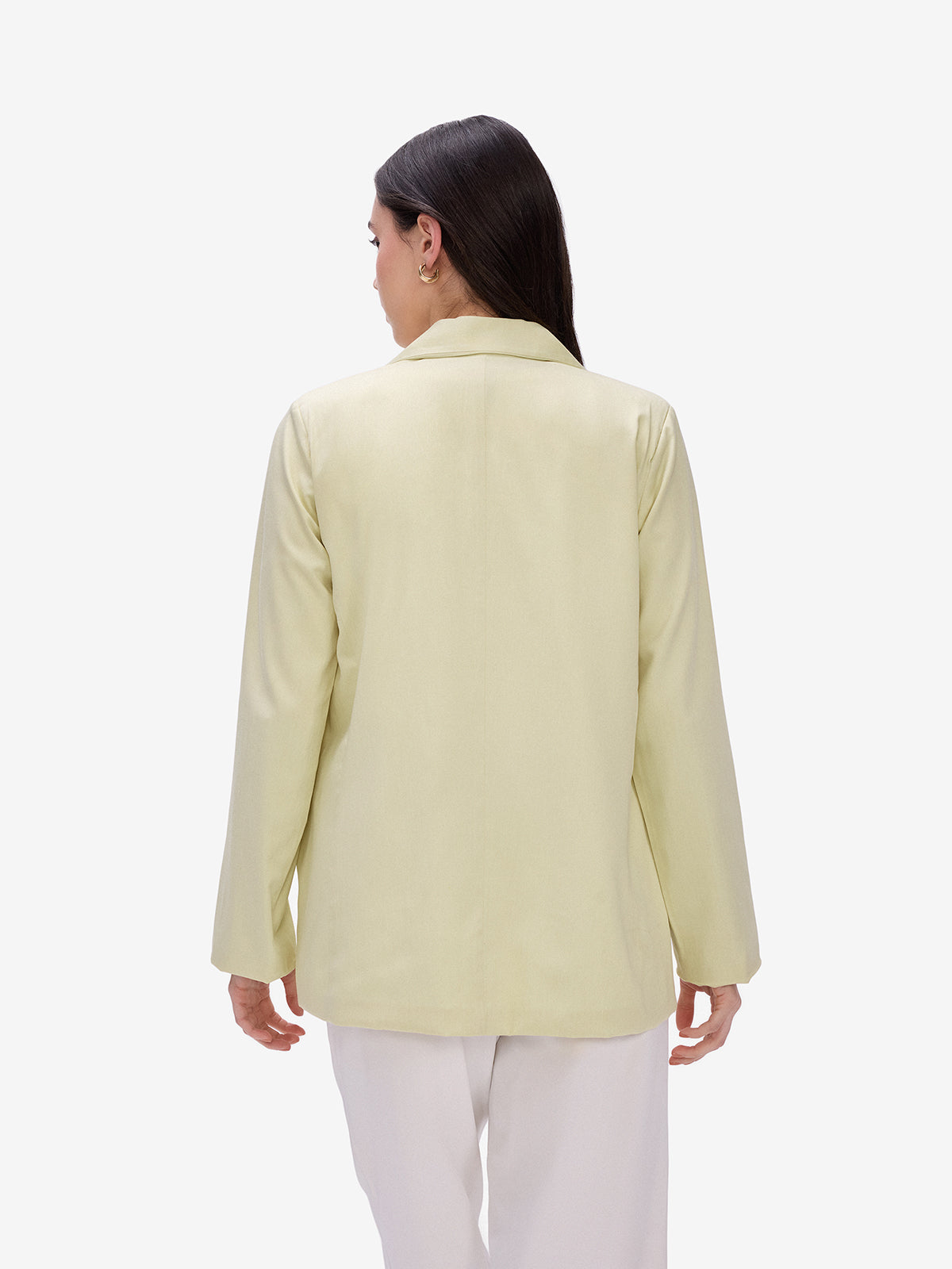 Yellow Summer Tailored Blazer