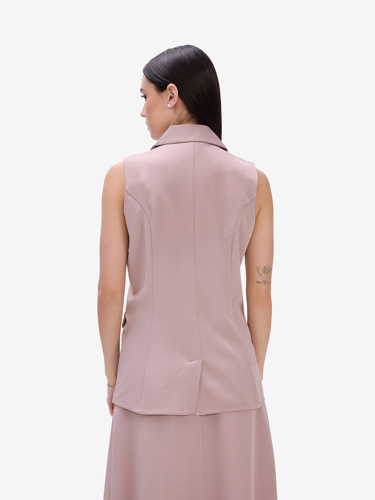 Dull Peach Tailored Blazer