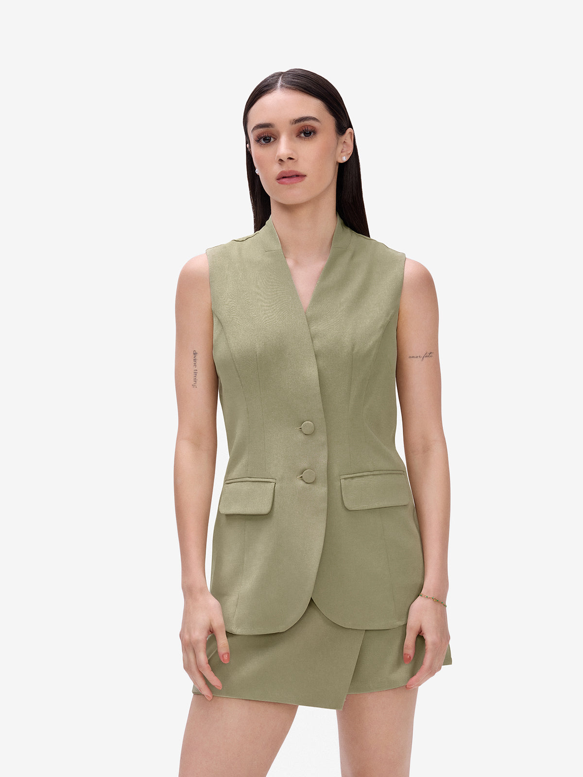 Olive Tailored Blazer