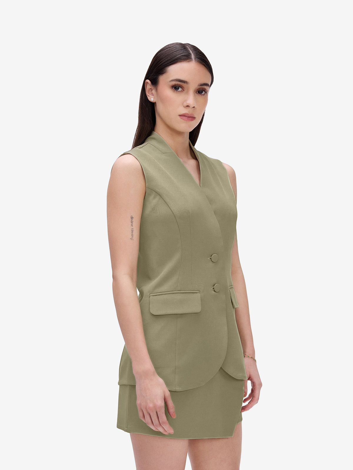 Olive Tailored Blazer