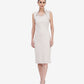 Ivory Bodycon Midi Dress