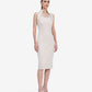 Ivory Bodycon Midi Dress