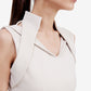 Ivory Bodycon Midi Dress
