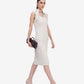 Ivory Bodycon Midi Dress