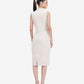 Ivory Bodycon Midi Dress