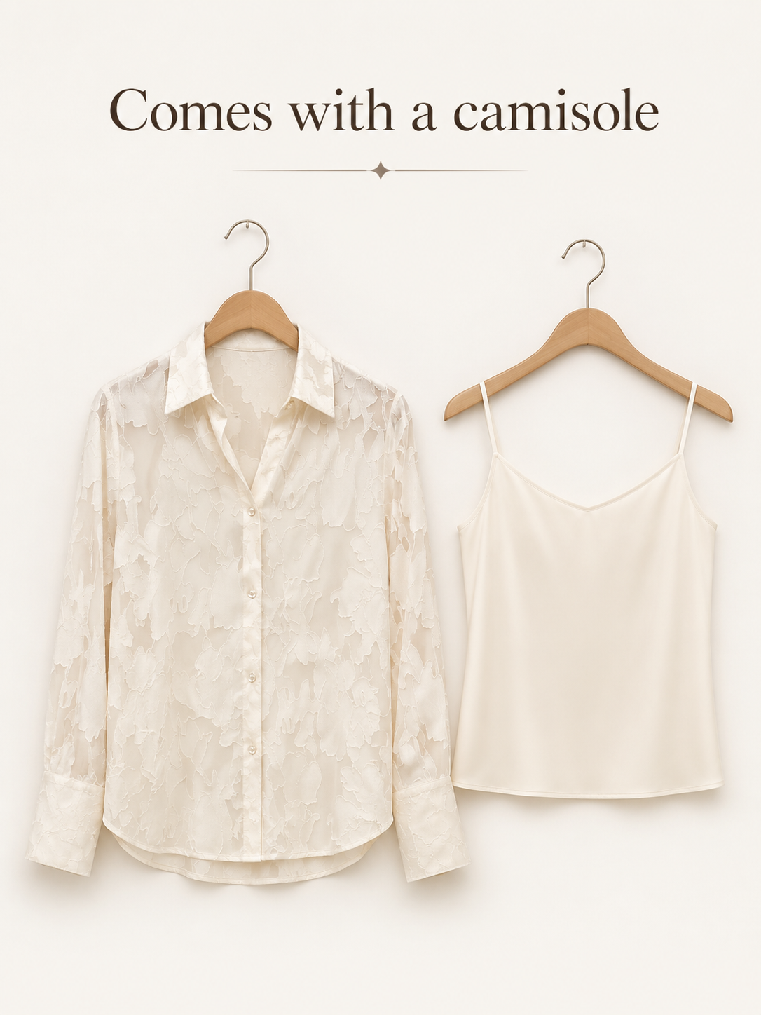 Ivory Jacquard Shirt