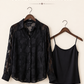 Black Jacquard Shirt
