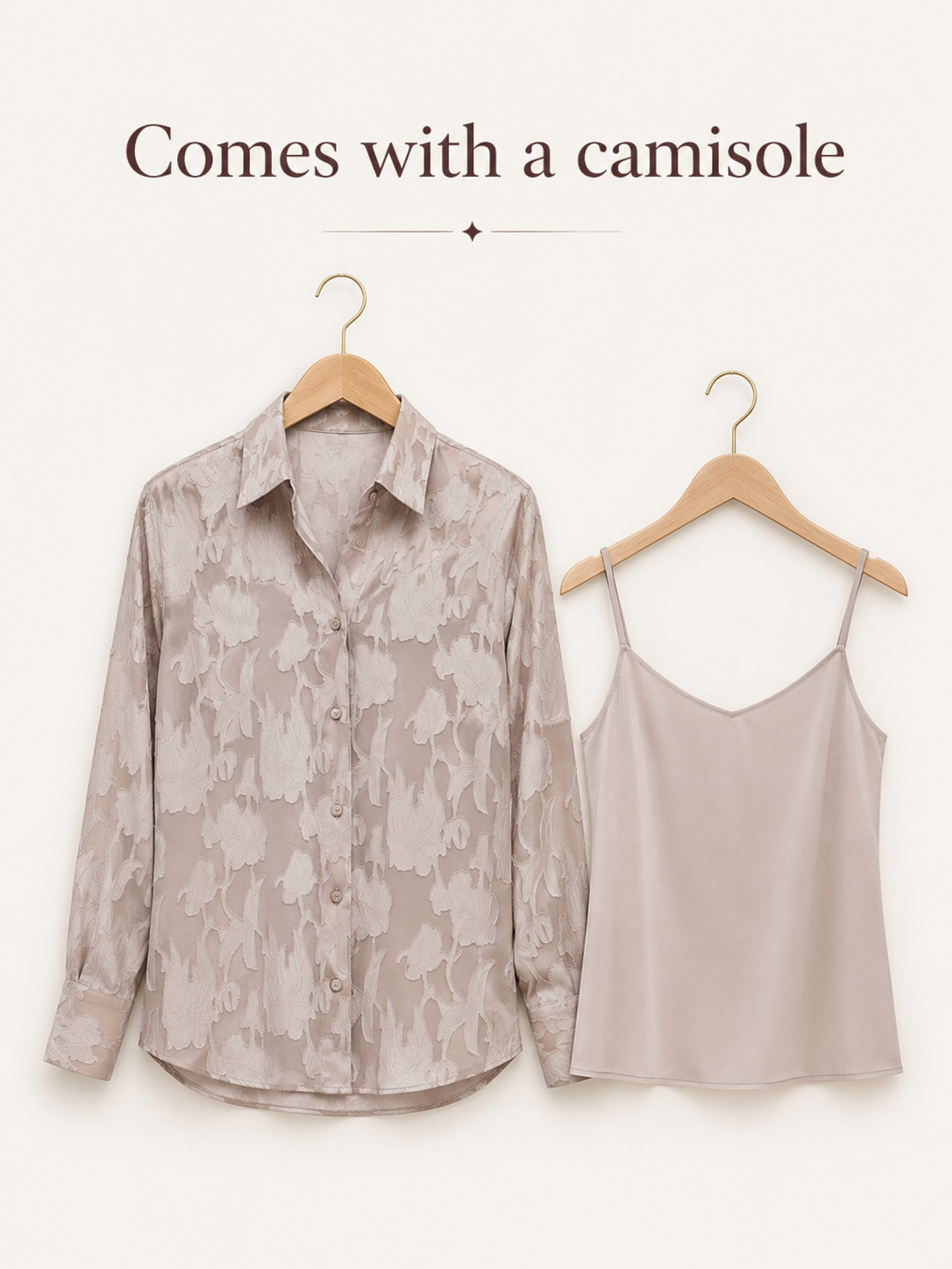 Fawn Jacquard Shirt