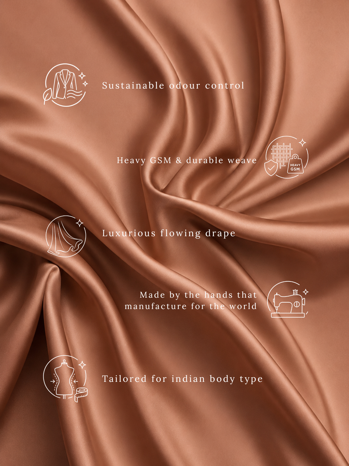 Luxe Satin Midi Skirt