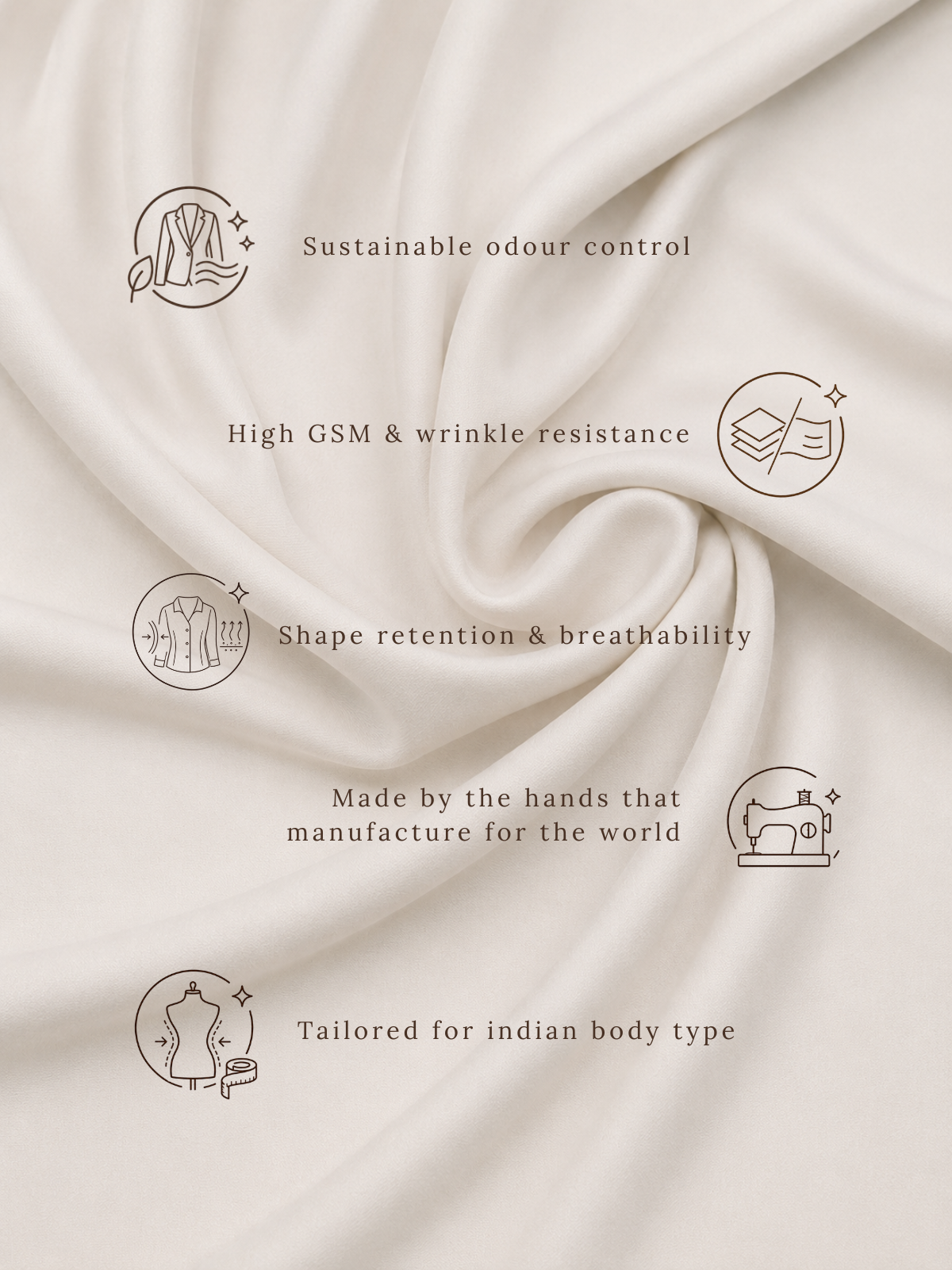 Ivory Bodycon Midi Dress