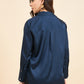 Blue Premium Satin Wear Shirt