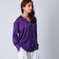 Purple Premium Satin Wear Shirt