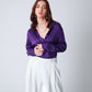 Purple Premium Satin Wear Shirt
