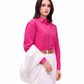 Fuchsia Pink Linen Shirt