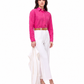 Fuchsia Pink Linen Shirt