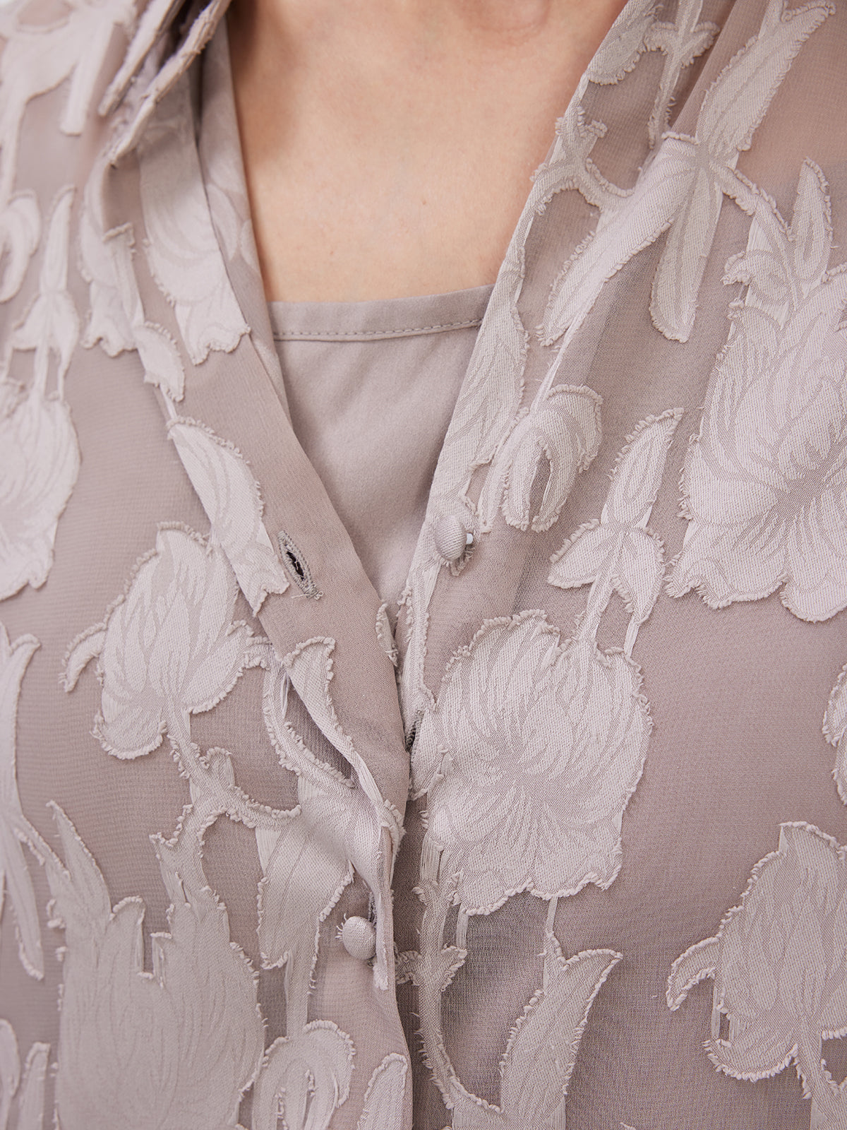 Fawn Jacquard Shirt