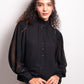 Black Georgette Shirt
