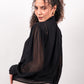 Black Georgette Shirt